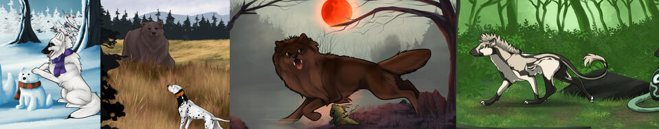 All examples are watermarked for the protection of the owners of the backgrounds.